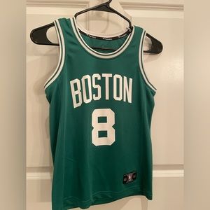 Kemba/Antoine Walker youth jersey size small green and white Celtics